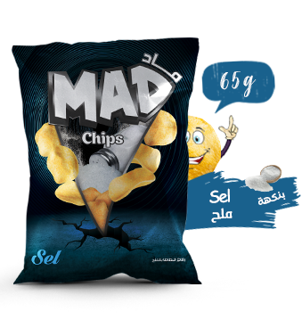 MAD CHIPS SALT 65G